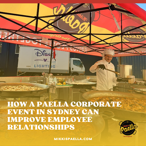 Paella Corporate Event in Sydney